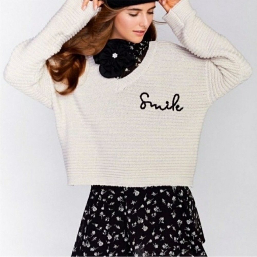Wildfox Smile sweater. Size small.